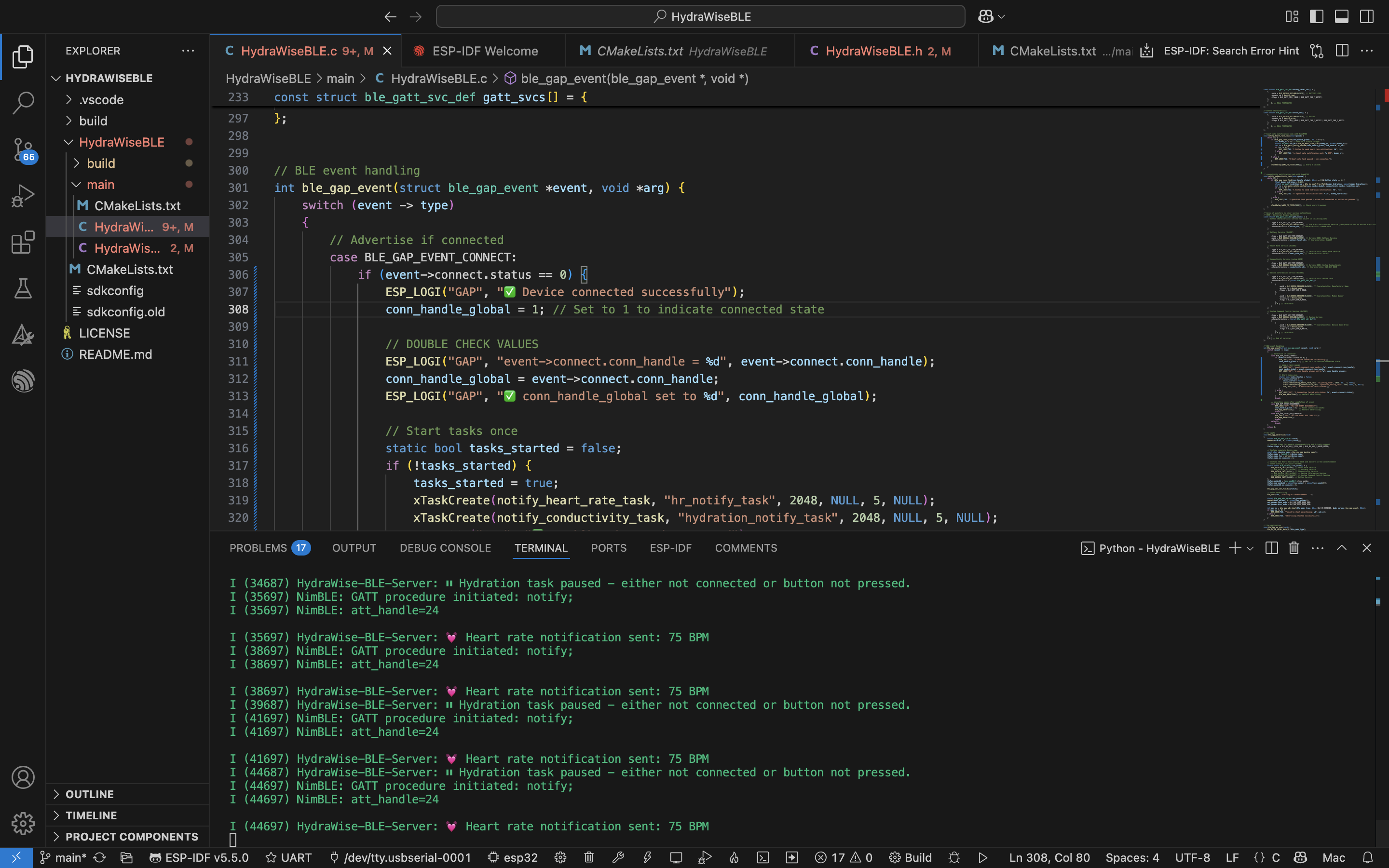 enabled simultaneous readings
